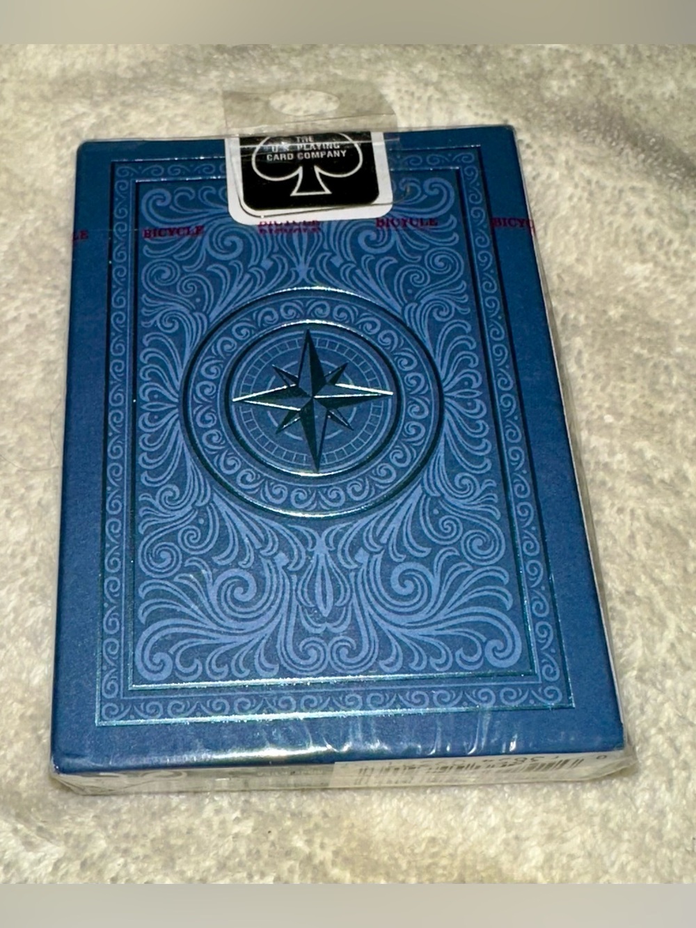 Bicycle Mariner Blue Playing Cards Sealed New Nautical Compass